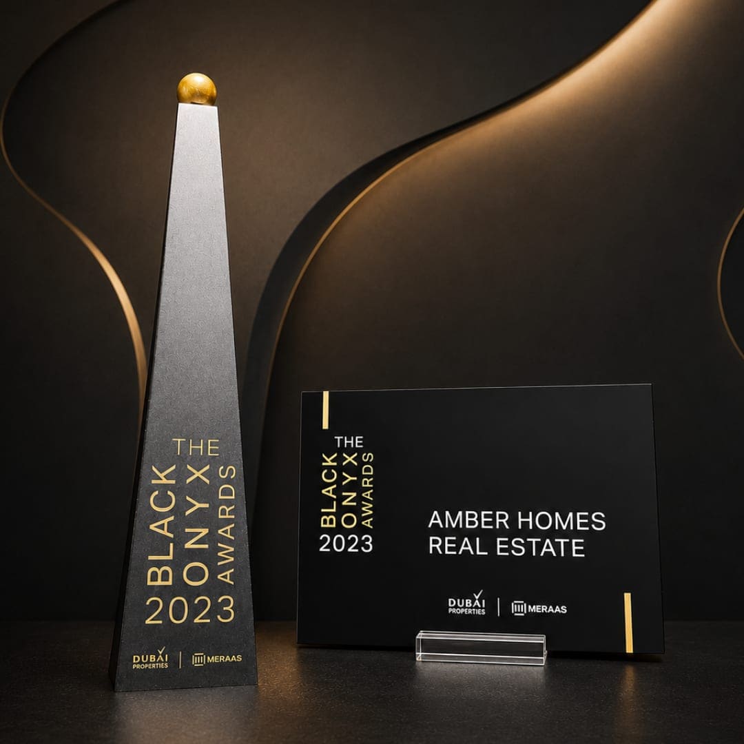 Amber Homes recognised as a Platinum Agency — Meraas, Nakheel & Dubai Holding, 2023