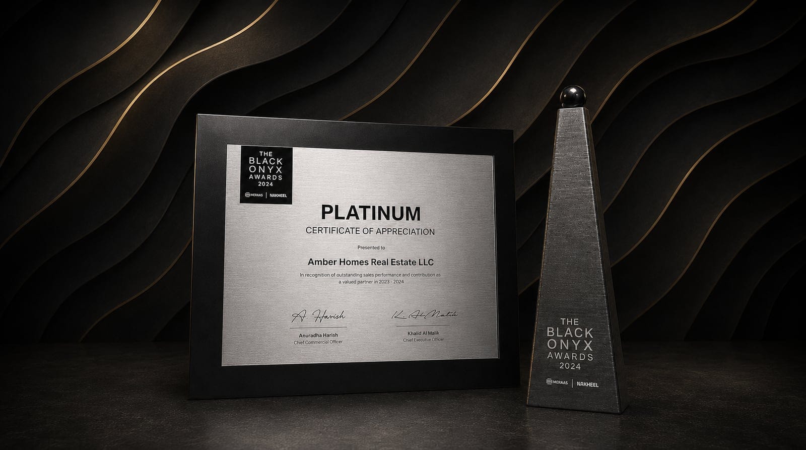 Platinum Agency 2024 — Amber Homes Real Estate LLC